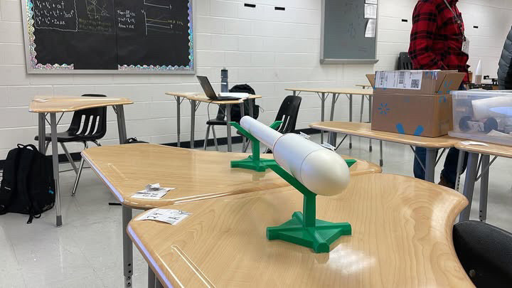 Rocket model completed